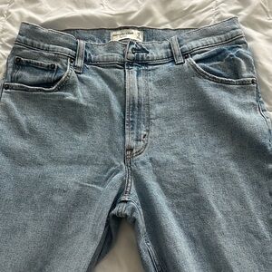 Abercrombie & Fitch Light Blue Straight Jeans